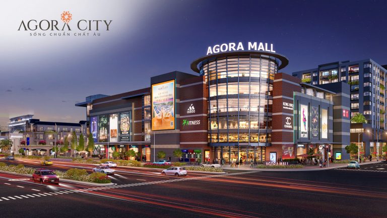 Agora mall của dự án agora city