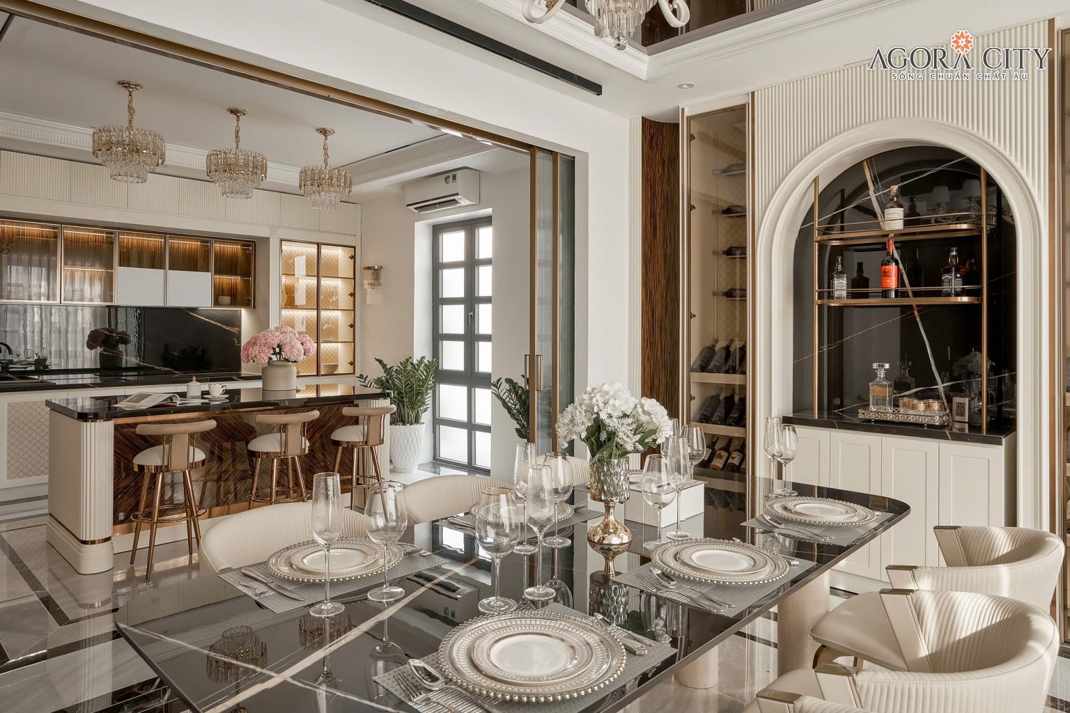 Nhà mẫu dự án agora city