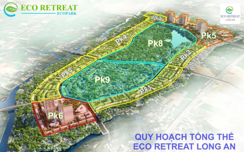 quy hoạch tổng thể dự án eco retreat